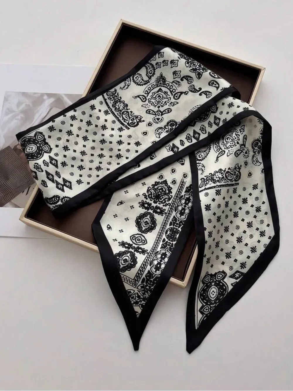 boho Paisley Scarf S192